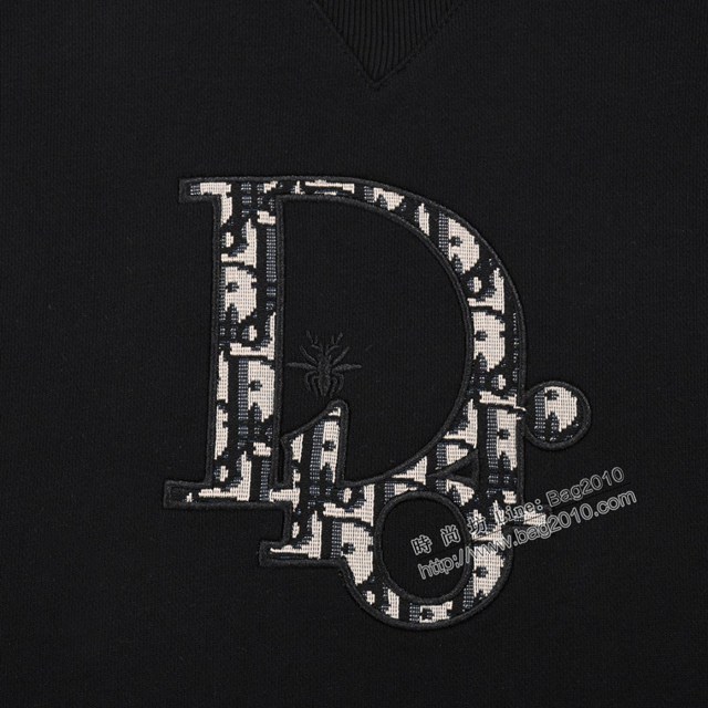 Dior專櫃迪奧2023FW新款刺繡圓領衛衣 男女同款 tzy3179
